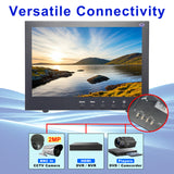 [NEW] [MT-101HD-2MP] 101AV Professional Security Monitor, 10.1” LED Display, HDMI, 2 Analog HD BNC in/Out, 2MP/1920x1080P/Full HD & CVBS, Sturdy Metal Housing & Versatile Mounting Bracket, Perfect for RV/Camper/Marine