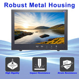 [NEW] [MT-101HD-2MP] 101AV Professional Security Monitor, 10.1” LED Display, HDMI, 2 Analog HD BNC in/Out, 2MP/1920x1080P/Full HD & CVBS, Sturdy Metal Housing & Versatile Mounting Bracket, Perfect for RV/Camper/Marine