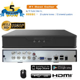 New [UND-08] 8CH Hybrid H.265/H.264 5in1 (TVI, AHD, CVI, Analog CVBS and IP) HD DVR w/ HDMI VGA Output Mobile-APP, 24/7  Motion Real Time Recording