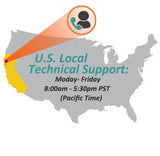 101AV 21.5" Security Monitor True Full HD 1080P 1920x1080 HDMI VGA BNC inputs and Looping BNC output - 101AVInc.